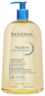 Bioderma Atoderm Huile de Douche 1L Олія-гель для душу для сухої та подразненої шкіри