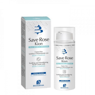 Biogena Save Rose Kion SPF10 50ml Заспокійливий крем для шкіри з почервонінням та куперозом