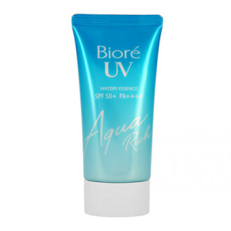 Biore UV Watery Essence Aqua Rich SPF 50+ PA ++++ 50ml Легкий солнцезащитный крем для лица