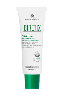 Cantabria Labs Biretix Tri-Active Gel 50ml Протизапальний гель для шкіри, схильної до акне