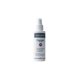 Braderm Dorsak Spray 100ml Спрей-концентрат для тіла з бензоїл пероксидом