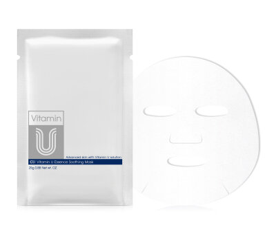 Cuskin Vitamin U Essence Soothing Mask Тканева маска
