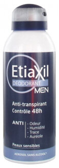 Etiaxil Deodorant Men Anti-Transpirant Controle 48H Aerosol 150 ml Чоловічий дезодорант аерозольний
