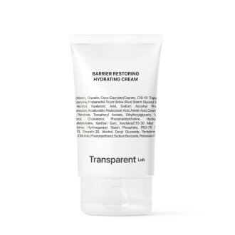 Transparent Lab Barrier Restoring Hydrating Cream 50 ml Увлажняющий крем для лица