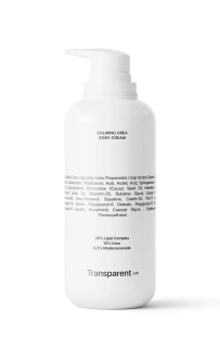 Transparent Lab Calming Urea Body Lotion 400ml Успокаивающий лосьон для тела с мочевиной