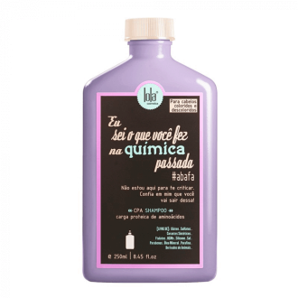 Lola Cosmetics Eu Sei o Que Voce Fez Quimica Passada Shampoo 250 ml - Шампунь для для пошкодженого волосся або знебарвленого