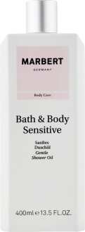 Marbert Body Care Bath & Body Sensitive Gentle Shower Oil 400 ml Масло для душу Чутливий догляд