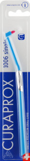 CURAPROX Монопучковая щетка "Single & Sulcular", 6 мм (голубая)