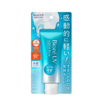 Biore UV Watery Essence Aqua Rich SPF 50+ PA++++ 70 ml Легкий солнцезащитный крем для лица