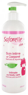 Saforelle Miss Soin Intime et Corporel 500 ml Ежедневный гель для интимной гигиены для девочек с 4-х лет