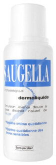 Saugella Dermoliquide 250 ml Ежедневный гель для интимной гигиены с экстрактом шалфея и молочной кислотой