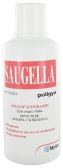 Saugella Poligyn 500 ml Ежедневный гель для интимной гигиены с экстрактом ромашки