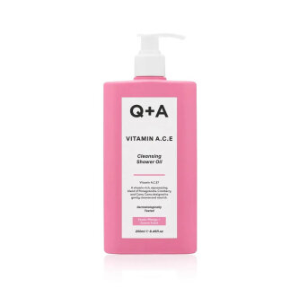 Q+A Vitamin A.C.E Cleansing Shower Oil 250ml Вітамінізована Олія для душу