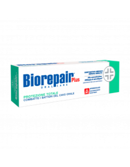 BIOREPAIR Plus Protezione Totale 75 ml Зубная паста "Профессиональная защита и восстановление"