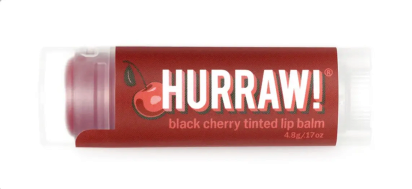 Hurraw! Black Cherry Tinted Lip Balm 4,8g Бальзам для губ с красным оттенком
