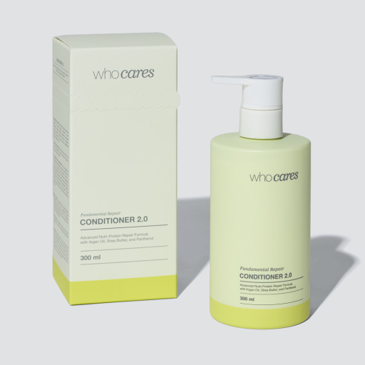WhoCares Conditioner 2.0 Fundamental Repair 300ml Кондиціонер живильний із вдосконаленою формулою — Фото 2