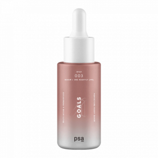 PSA Goals Multi Acids and Probiotics Perfecting Night Serum 30ml Антиоксидантная ночная сыворотка