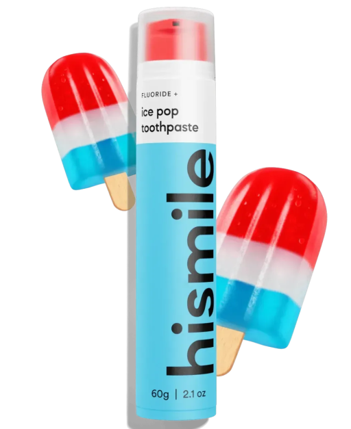 Hismile Ice Pop Toothpaste 60g Зубна паста зі смаком фруктового морозива