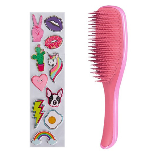 Щетка с наклейками Tangle Teezer The Wet Detangler Coral Pick ‘n’ Stick