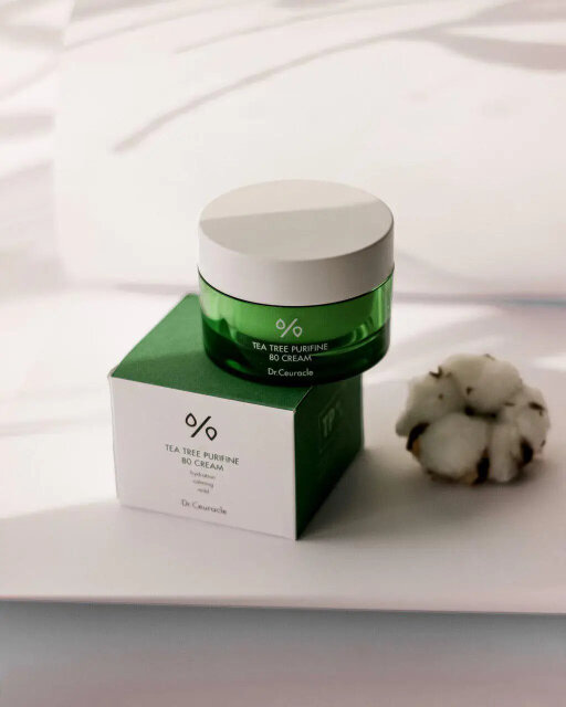 Dr.Ceuracle Tea Tree Purifine 80 Cream 50ml Крем з екстрактом чайного дерева — Фото 1