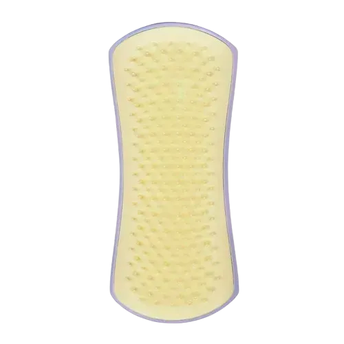 Щітка для розплутування шерсті собаки Pet Teezer Mini Detangling&amp;Grooming Lilac/Yellow — Фото 2