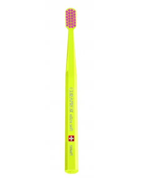 CURAPROX smart ultra soft 5-12 Years Зубна щітка середньої жорткості для дітей (жовта) — Фото 1