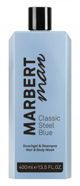 Marbert Man Classic Steel Blue Shower Gel &amp; Shampoo 400ml Шампунь и гель для душа