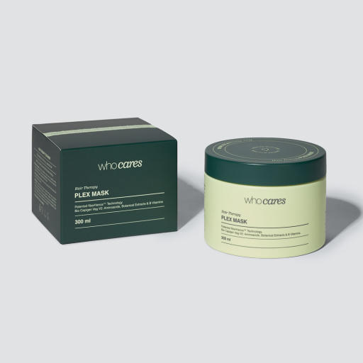 WhoCares Hair Therapy PLEX Mask 300ml Реконструююча маска для волосся — Фото 3