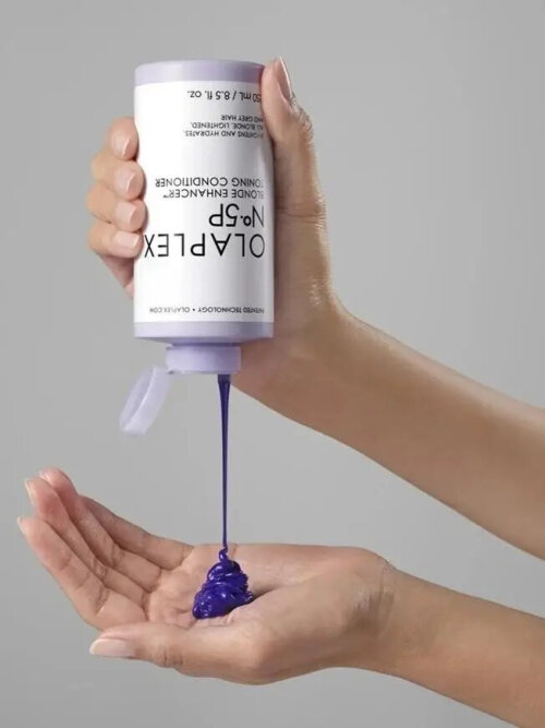Olaplex №5P Blonde Enhancer Toning Conditioner Global 250 ml Тонирующий кондиционер &quot;Магия блонда&quot; — Фото 1