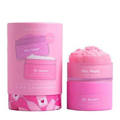 NCLA Beauty Pink Champagne Body Care Discovery Set Подарунковий набір для догляду за тілом «Рожеве шампанське»