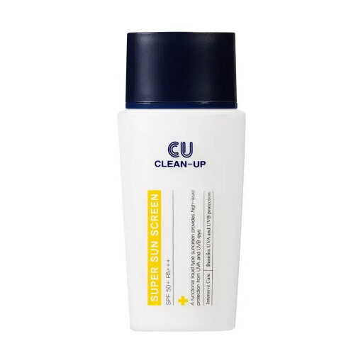 Cuskin Clean-Up Super Sunscreen SPF 50+ PA +++ 50 ml Солнцезащитная эмульсия