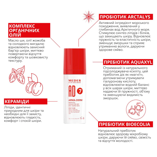 Meder Arma Derm 50 ml Питательный крем для сухой и зрелой кожи Арма-Дерм &mdash; Фото 3