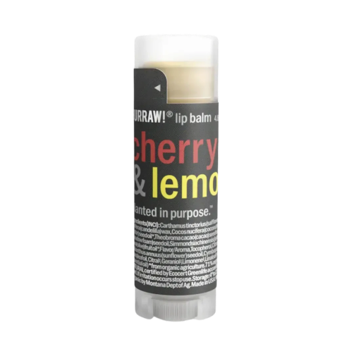 Hurraw! Cherry &amp; Lemon Lip Balm 4,8g Бальзам для губ