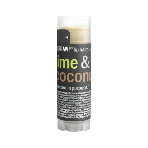 Hurraw! Lime &amp; Coconut Lip Balm 4,8g Бальзам для губ