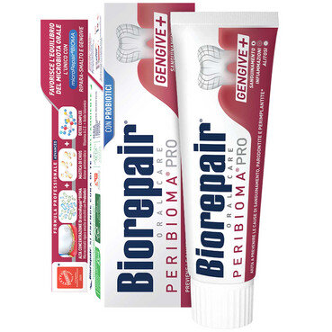 BIOREPAIR PERIBIOMA PRO 75 ml Зубна паста &quot;PERIBIOMA&quot; для лікування та профілактики захворювання ясен і слизової