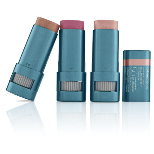 Colorescience Total Protection Color Balm SPF50 Berry Сонцезахисний бальзам для губ та рум&#039;яна / Ягідний