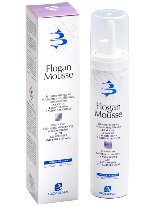 Biogena Flogan Mousse 75ml Очищающий мусс-эксфолиант
