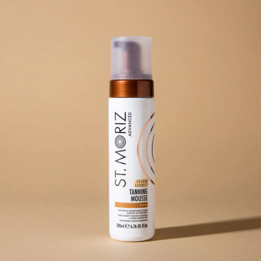 St Moriz Advanced Colour Correcting Mousse Light 200ml Автобронзат-мус