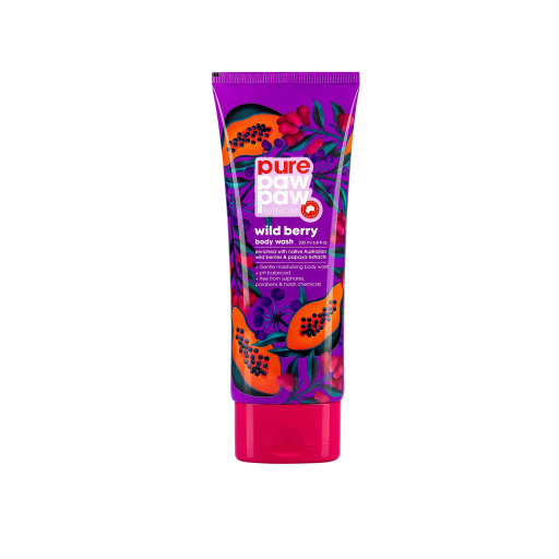 Pure Paw Paw Body Care Wild Berry Wash 200ml Гель для душу