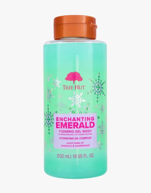 Tree Hut Enchanting Emerald Foaming Gel Wash 532ml Гель для душу