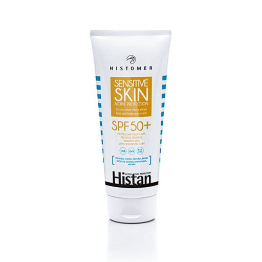 Histomer Histan Sensitive Skin Active Protection SPF50+ 200ml Солнцезащитный крем для лица и тела