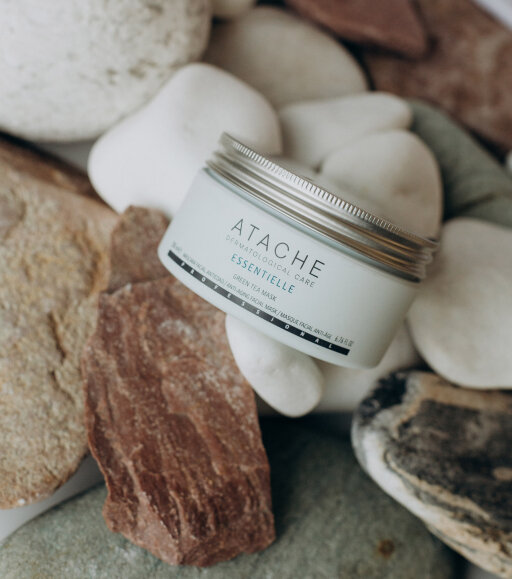 Atache Essentielle Reafirming Mask Green Tea 200ml Омолаживающая маска с экстрактом зеленого чая — Фото 1
