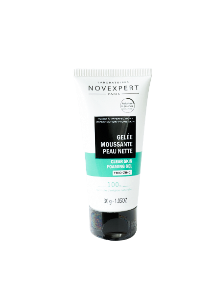 Novexpert Trio-Zinc Clear Skin Foaming Gel 30g Гель для очищення шкіри з цинком