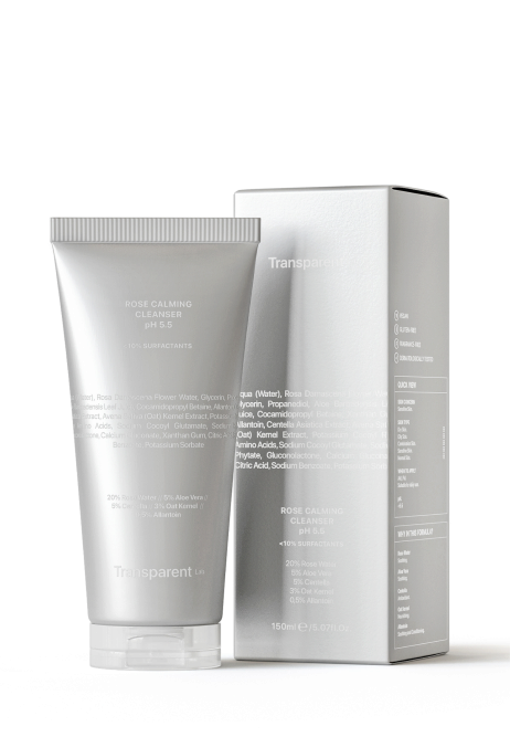 Transparent Lab Rose Calming Cleanser pH 5.5 150ml Очисник для чутливої шкіри — Фото 1