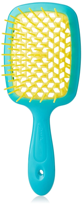 Щетка Janeke Superbrush The Original 86SP226TSE Зеленая/желтая
