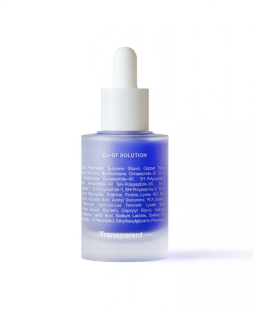 Transparent Lab Cu-GF Solution 30 ml Сироватка з пептидами міді та факторами росту