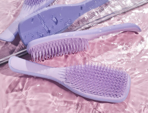 Щітка Tangle Teezer The Wet Detangler Fine &amp; Fragile Hypnotic Heather — Фото 3