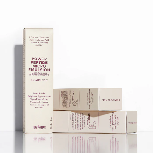 Melume Power Peptide Micro Emulsion 30ml Пептидная Микроэмульсия для омоложения кожи — Фото 1