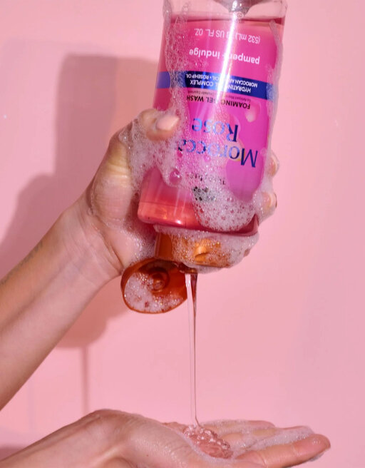 Tree Hut Maroccan Rose Foaming Gel Wash 532ml Гель для душа — Фото 1