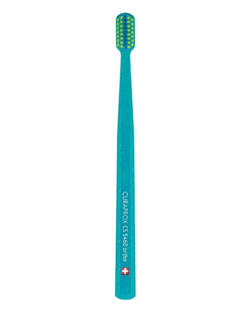CURAPROX ortho ultra soft Ортодонтична зубна щітка (зелена)